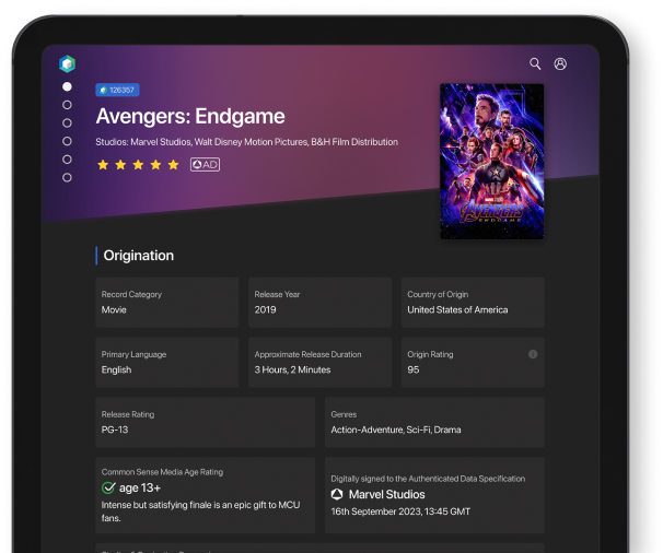 Content Metadata